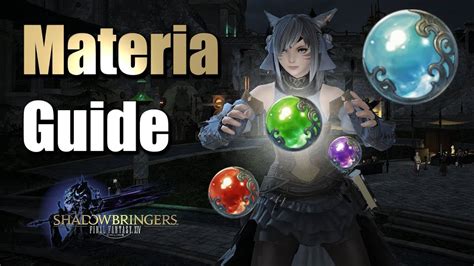 how to add materia ffxiv|how do you equip materia ff14.